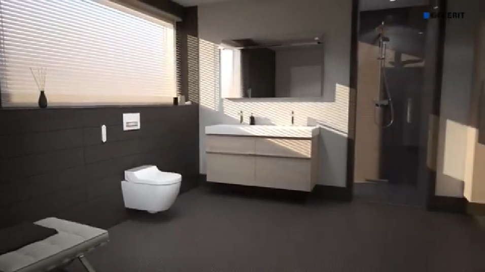 Geberit AquaClean Tuma Comfort Douchetoilet - interiør
